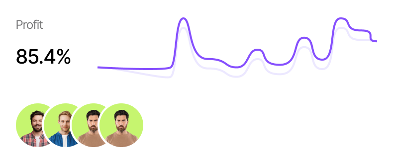 CRM financial dashboard