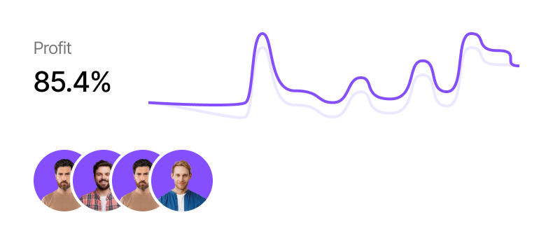 Mobile app interface for cash management