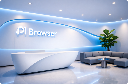 P1Browser 办公空间与品牌前台