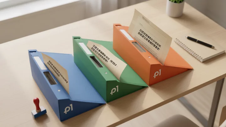 注册主体、收款主体、物流主体三层文件夹示意，对应二审诊断树的三个层级
