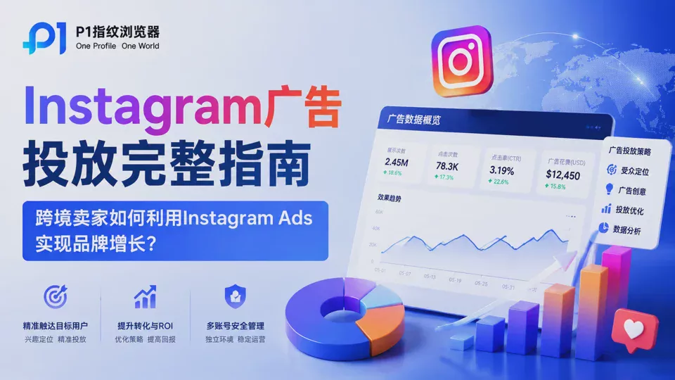 Instagram廣告投放完整指南：跨境賣家如何利用Instagram Ads實現品牌增長？