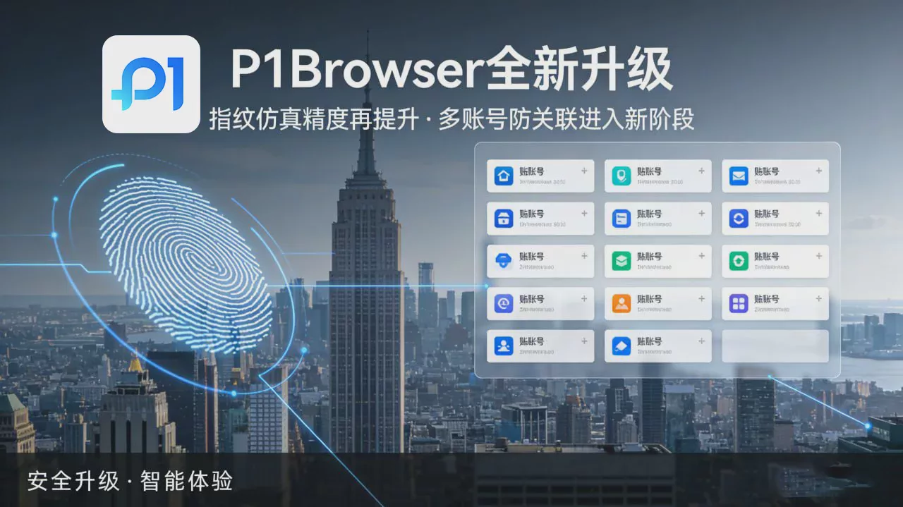 Recommended reading: P1Browser_Fingerprint Browser Complete User Guide Figure 1