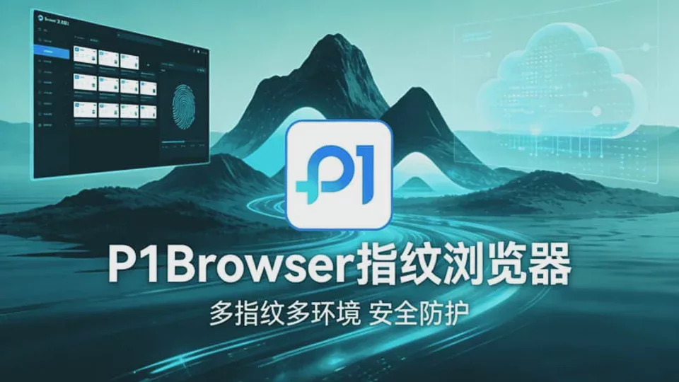 P1Browser 全新升級：指紋模擬精度再提升，多帳號防關聯進入新階段